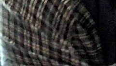 Busty Brunette Uses Vibrating Wand For Orgasm Then Gets Cum Covered!