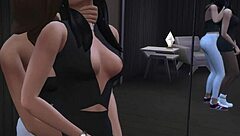 My New Roommate's Wild Futa Adventure in Sims 4
