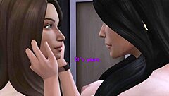 My New Roommate's Wild Futa Adventure in Sims 4