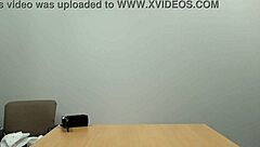 carrie b's emotional casting interview with small tits