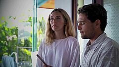 Adriana and mona scissor outdoors to orgasm!