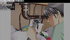 i called the sexy plumber for my big tits and ass