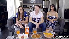 avi love petite 18+ takes intense creampie in wet pussy