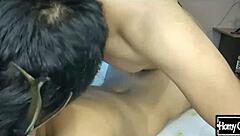 Latina MILF Rides Friend's Cock to Orgasm Secretly