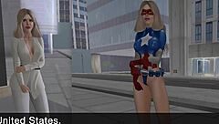 barkai vs lady america in orgasmic second life sl sex