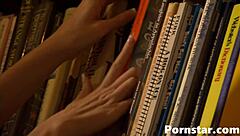 Ginger Lea climaxes as big cock fucks her pussy