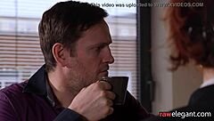 the busty spex lesbo is getting eaten out