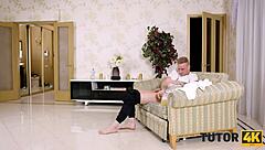 After Failed Exam, Angry Guy Fucks Tutor With His Cock?