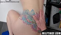 beautiful milf crystal taylor avoids trouble