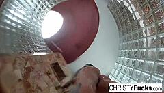 Shower fun with christy dahlia and ivan