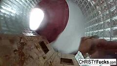 Shower fun with christy dahlia and ivan