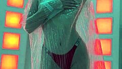 Cute teen 18+ sucks photographer's cock backstage after shoot