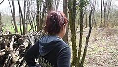 Mature Milf Fingers Herself Publicly During Camping Trip