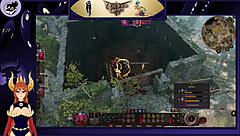 Hentai video: Elven beauty explores her desires in Baldur's Gate 3