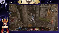 lex's big tits adventure in baldurs gate 3 comic.