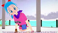 Young Bulma Screws Hard in Dragon Ball Part 1