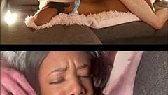 oreopetite 18+ tiny ebony gets anally destroyed by big white cock for first time. anime tail insertion buttplug 😱