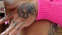 Brazilian Sexy Solo Pussy Play in Reality Show