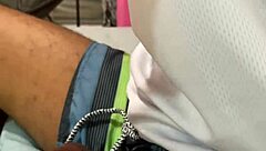 I provokin my boyfrend with big black cock blowjob