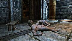 Nookie with norbe, titty fuck her big tits?