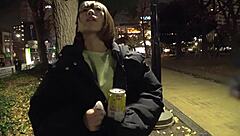 Slender girl with beautiful ass in bed