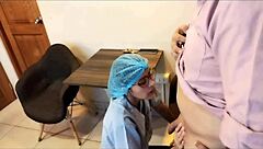 la enfermera me curo el malestar con una rica follada