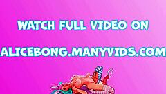 Alicebong's intense POV pussyfuck in cosplay.