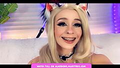 ahegao compilation from cosplay girl alicebong fetish babe tits costumes natural big solo pussy