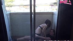 Does the european cute girlfriend german au pair girl student get fucked in germany visit?