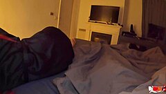 Mother in law gets stepson's cock in bed for anal