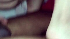 Real amateur couple enjoys interracial anal and pussy sex