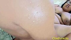 Why is morena rabuda gostosa deepthroating big black cock without condom with coworker?