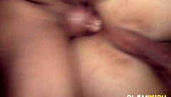 latino takes rough gangbang with cum in ass