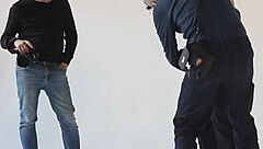 hidden camera spying on backstage reality in studio