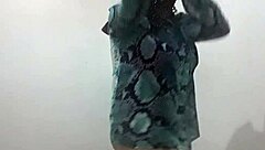 Beautiful Latina Lesbian Dances Seductively At The Club With Friends Around