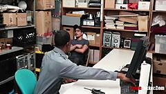 i spied on this interracial felon sucking cock outdoors