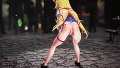 Hololive Aksi Haato Performs Ghostdance MMD