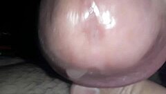 Big Cock Masturbation Close-Up