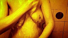 Watch this sexy slow mo shower scene