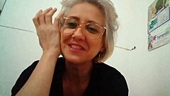 blonde milf in lingerie part ii