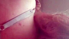 fucking my pet on a leash while she's bent over for me