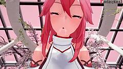 Yae miko sucking in pov, want to see more?