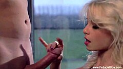 Lovely Brunette Sucks And Blows Cock