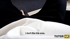 Tutor4k's seductive instructor tempted by mischievous and intelligent pupil during a lesson