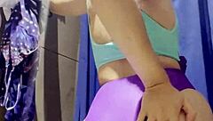 uhh, hidden cam in store dressing room, ya know?