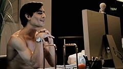 Softcore lesbian action with amateur girls on webcam