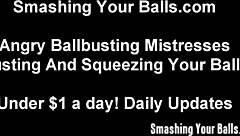 I will crush your little 18+ balls to dust