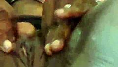 ebony babe says, 'i'm gonna please my big ass with toys'