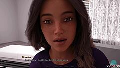 brooke gently sucking that big dick