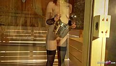 German Scout Fucks Redhead Whore Alice On Camera First Time